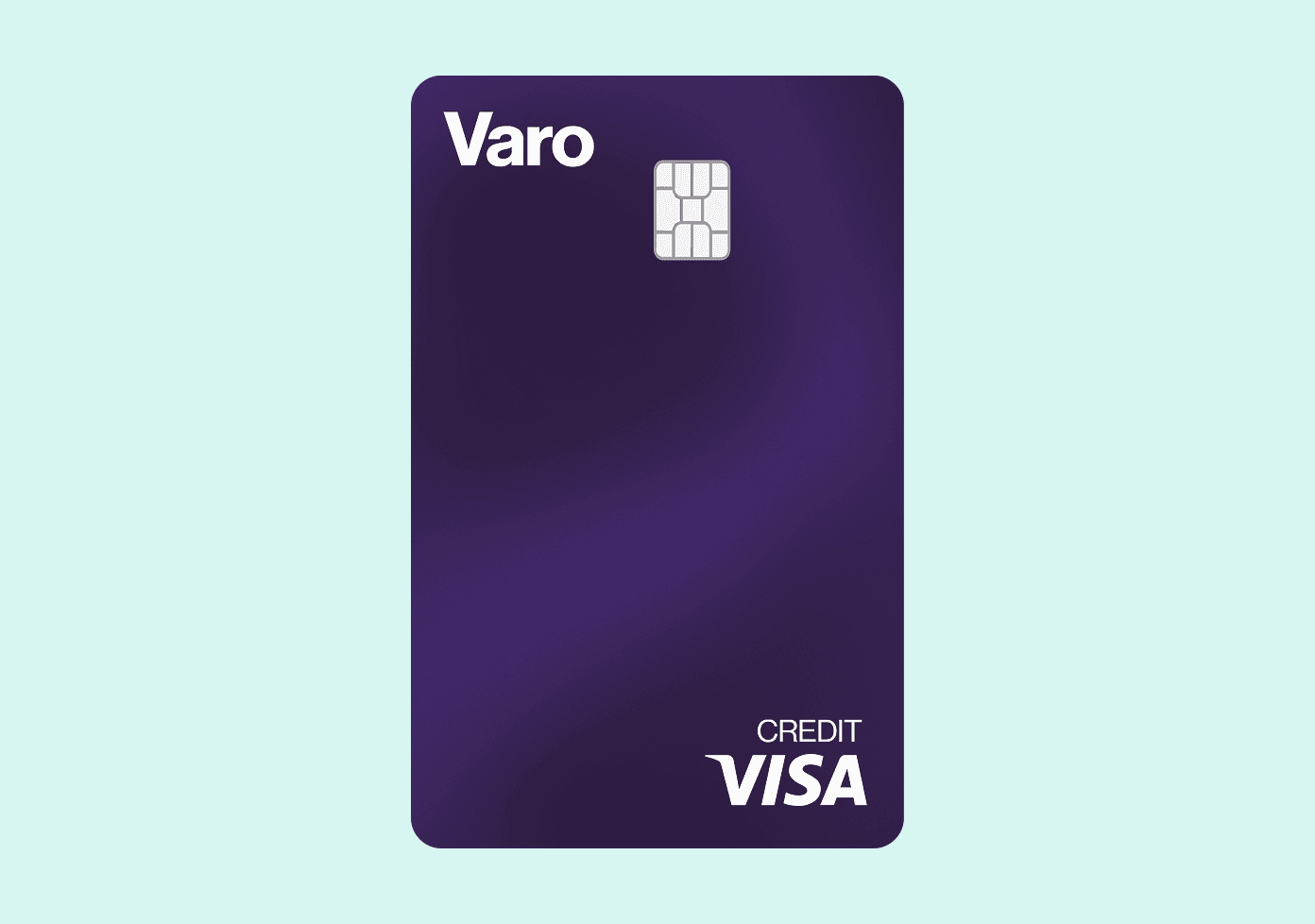 Varo Believe Card on light blue background