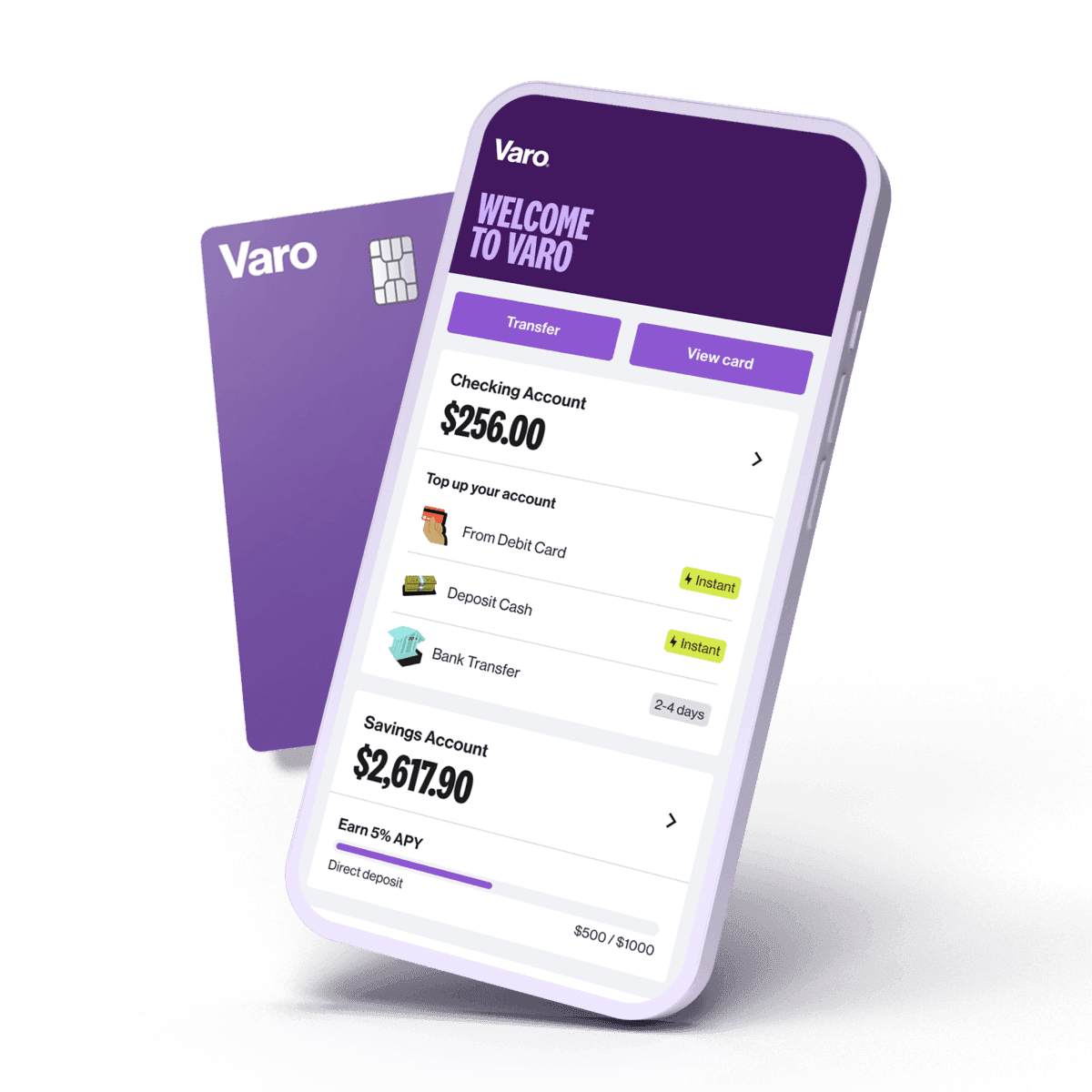 Varo App and Debit Card